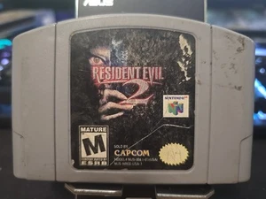 Resident Evil 2 Nintendo 64 1999 N64 Authentic Cartridge - Picture 1 of 2