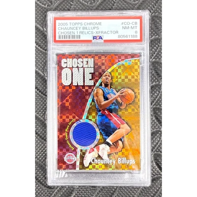 Topps Chrome Chauncey Billups Chosen 2005 1 reliquias XFractor/25 parche Detroit Foto 1 de 3
