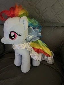 Build A Bear My Little Pony - Rainbow Dash With Cape - 16" Tall - Bild 1 von 4