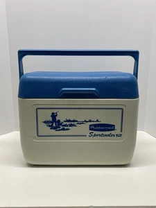 Rubbermaid Gott Sportscooler 12 Sport Cooler 12 Can Lunch 1811/12 Blue/White - Picture 1 of 7