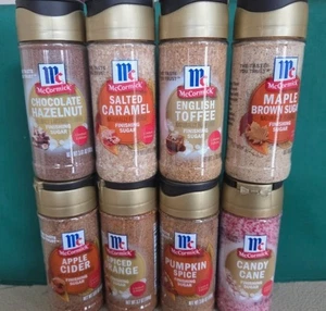 McCormick Finishing Sugars 2025 Limited Edition - Geschmack wählbar - Caramel Toffee - Bild 1 von 3