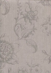 Dutch Masters Wallpaper 17810 Baroque Floral beige silver Classic Art Inspired - Picture 1 of 4
