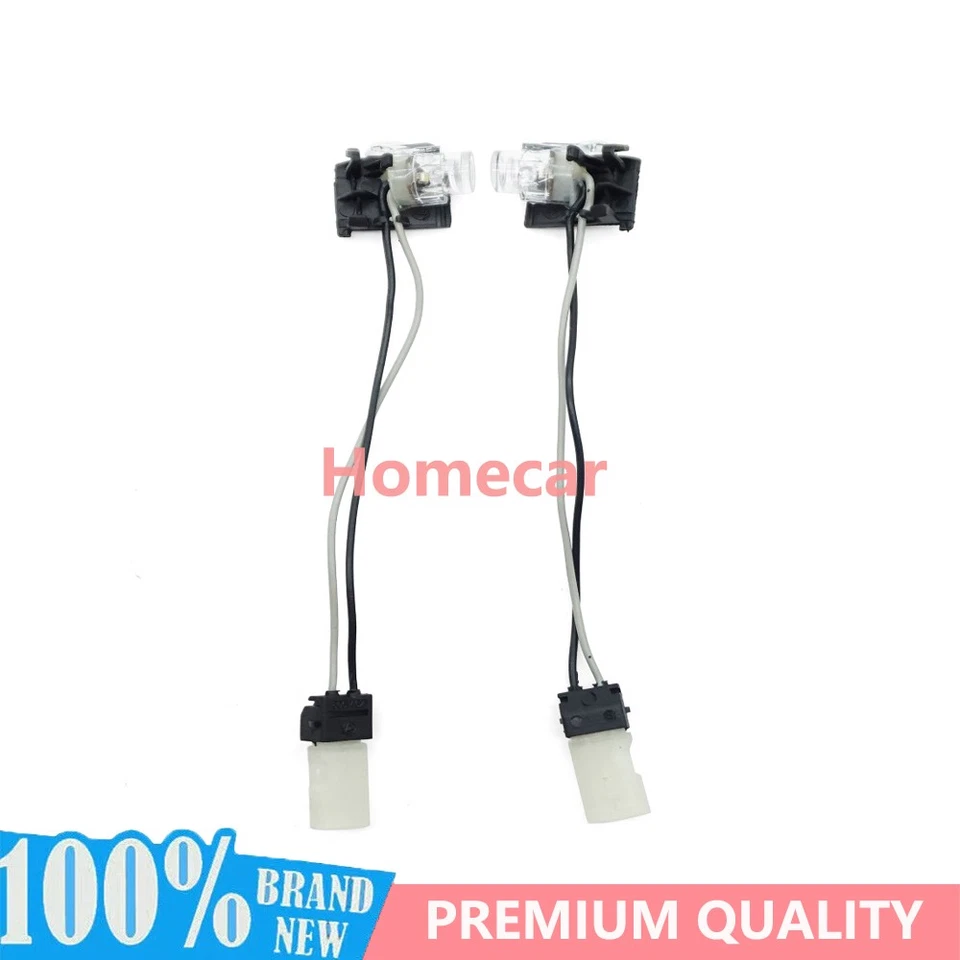 Pair Door External Handle Lights for Audi A6 C7 A8 A7 4H0947133A and 4H0947134A - Image 1 of 4