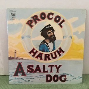 A & M Records Procol Harum A Salty Dog Vintage Vinyl 12" LP Record - Picture 1 of 4