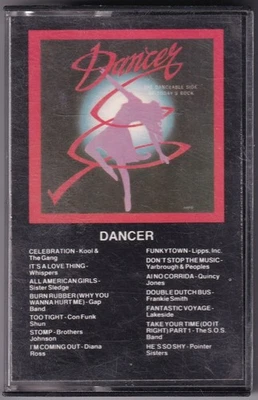 Dancer Danceable Side Of Today's Rock Cassette 1981 1st Edition Compilation Foto 1 de 4