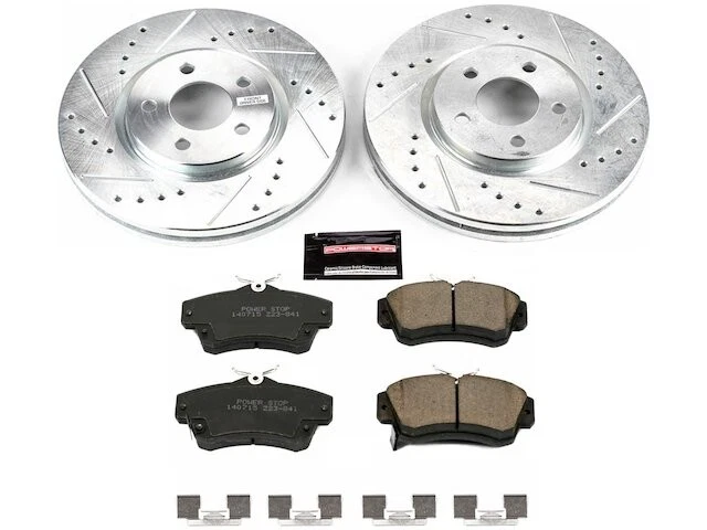 Kit de pastillas de freno delanteras y rotor para Dodge Neon SRT-4 2004 HM583CW 2003-2005 Foto 1 de 1