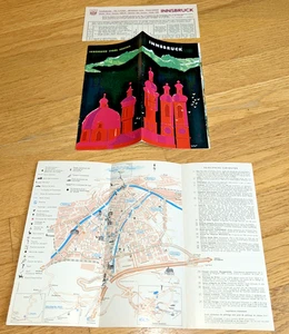 3  - 1970 INNSBRUCK AUSTRIA Brochures / Maps / Hotel Price List - Picture 1 of 16