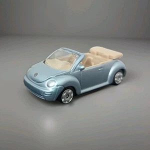 Vintage 2004 MAISTO VOLKSWAGEN Convertible NEW BEETLE Silver Loose 1:64 Diecast - Picture 1 of 5