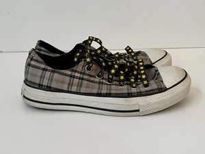 Converse Chuck Taylor All Star karierte niedrige Turnschuhe Damen 7 - Bild 1 von 10