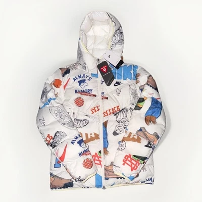 Jaqueta Nike Bold School Windrunner nova com etiquetas STORM-FIT FZ2288-133 masculina tamanho médio - Imagem 1 de 4