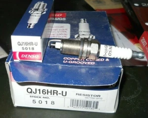 Dieci candele Denso QJ16HR-U equiv NGK FR5-1 adatte ad alcune Jeep e Dodge Viper - Foto 1 di 1