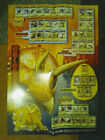 Dinosaur King Large Colossal CCG Trading Card Checklist Poster TEAM BATTLE