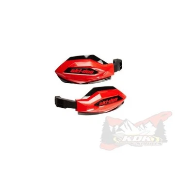 SKI-DOO SNOWMOBILE HAND GUARDS 860200709 RED - Image 1 of 2