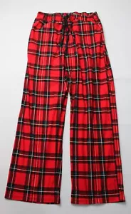 House Men's Stretch Drawstring Waist Printed Pajama Pants EJ3 Red Large NWT - Picture 1 of 4