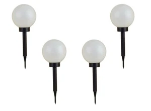 Set Di 4 Lampade A Sfera LED Solar - Foto 1 di 6