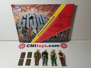 Hasbro G.I. Joe 1997 Convention Early Bird Figures Set Hawk Gung Ho Breaker Ace - Picture 1 of 7