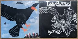 Tucky Buzzard 2 LP LOT 1ST LP GREEN LABEL, BUZZARD! ON PASSPORT HEAVY PROG PSYCH - Picture 1 of 1