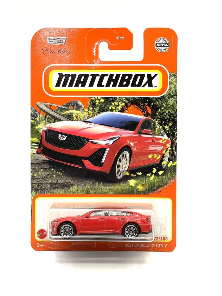 2022 MATCHBOX 2021 Cadillac CTS-V (red) 72/100 - Image 1 of 1