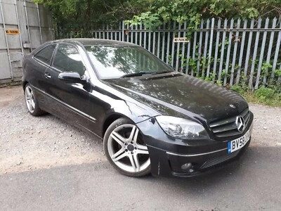 BREAKING MERCEDES CLC200 DIESEL BLACK FULL LEATHER 2008 2009 2010 2011 2148cc - Image 1 of 4