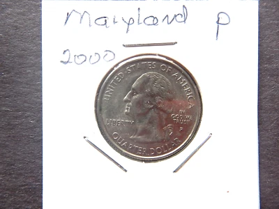 Maryland  2000 (P) State Quarter - Image 1 of 4