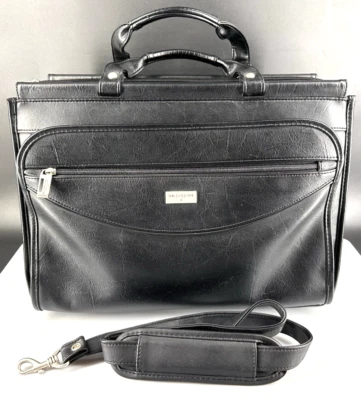 EE. UU. EQUIPAJE NUEVA YORK MALETÍN ESTUCHE PORTÁTIL BOLSA DE VIAJE DE NEGOCIOS 12"x17" De colección Foto 1 de 4