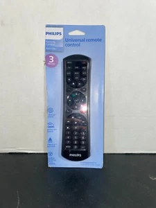 PHILIPS Universal Fernbedienung, Audio/Video 3 Geräte schwarz Modell # SRP4322B/27 - Bild 1 von 3