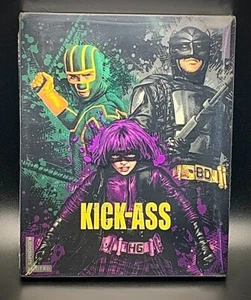 KICK-ASS LIONGSGATE EXCLUSIVE DOLBY VISION 4K UHD BLURAY STEELBOOK *NEW&SEALED!* - Picture 1 of 16