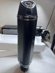 Exhaust Muffler 1.5-2” Inlet with Removable DB Killer - Matte Black - Bild 1 von 7