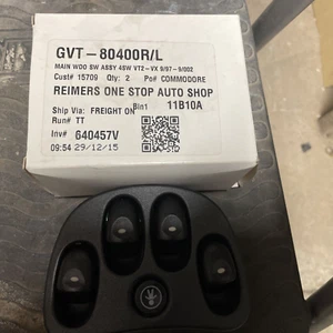GENEX GVT-80400R/LMaster/Main Window Switch fits VT2-VX COMMODORE #B09 - Picture 1 of 5