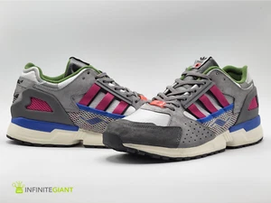 Adidas x Overkill Game ZX10000C__Gray/Pink/Green__G26252__Men's Shoes Size 13 - Picture 1 of 12