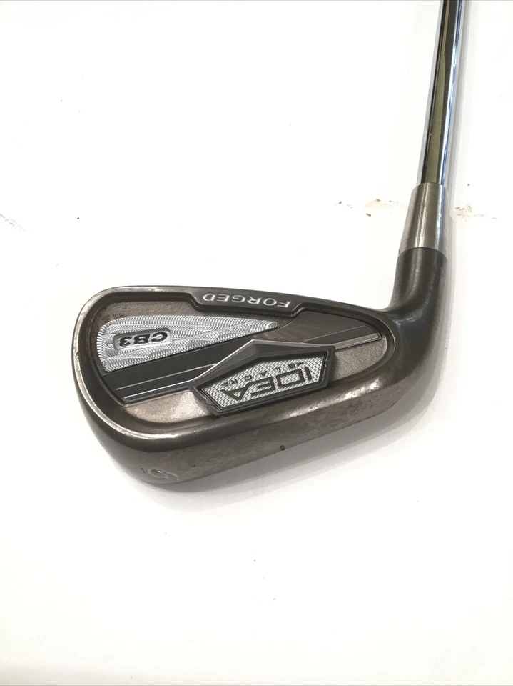 Adams Idea Black CB3  STD/+1UP Forged 6 Iron KBS Tour 90 Stiff Steel LH - Image 1 of 4