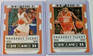 Lote de 20-21 Panini Contenders Draft Picks Regular y Variable Base Kevin Durant - Imagen 1 de 1