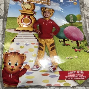 Childs Daniel Tiger's Neighborhood Classic Toddlers Costume Size 4-6T - Picture 1 of 7