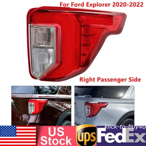 Tail Light for 2020 2021 2022 Ford Explorer Right Passenger Side Lamp 2020-2022 - Picture 1 of 13