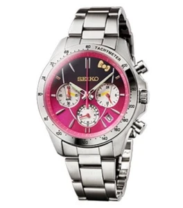Seiko Uhr Hello Kitty 500 Serie Shinkansen 25th Anniversary limitiert 5000 Stck. - Bild 1 von 5