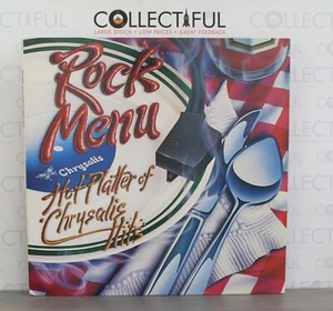 ROCK MENU (PAT BENATAR, JETHRO TULL, BILLY IDOL, ULTRAVOX & MORE) VINYL LP 🔥 - Imagen 1 de 2