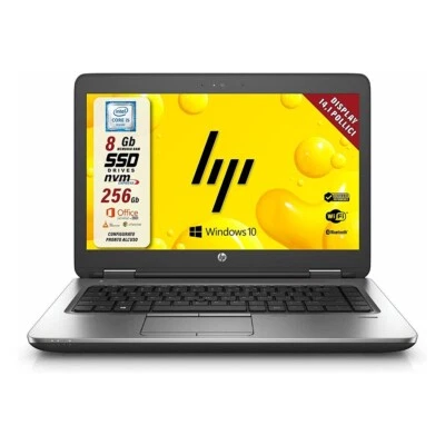 Ricondizionato - HP ProBook 14" Intel i5 6200U SSD 256GB RAM 8GB Office21 Win10 - Immagine 1 di 4