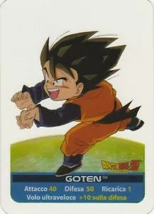 Lamincards Dragon Ball Z Edibas Serie Oro GOTEN N 21 - Imagen 1 de 2