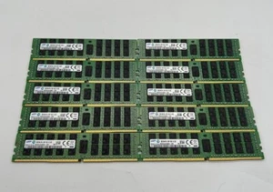 Lot of 14 Samsung 32GB 2Rx4 PC4-2133 RDIMM DDR4-17000 M393A4K40BB0-CPB Server - Picture 1 of 6