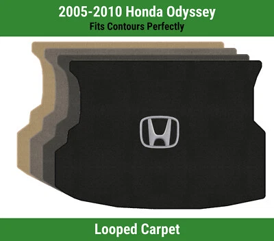 Tapete de carga Lloyd Classic Loop para Honda Odyssey 05-10 com prata sobre preto Honda H - Imagem 1 de 4