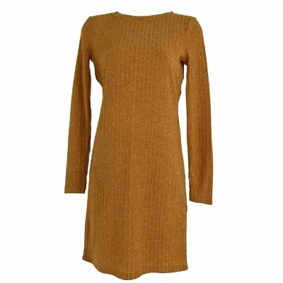 New Forever 21 Sweater Dress Womens Medium Long Sleeve Crew Neck Lightweight NWT - Image 1 of 4