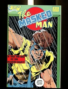 THE MASK MAN 12 (9.8) ECLIPSE COMICS (b073) - Bild 1 von 2