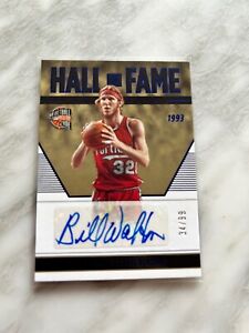 2022-23 Chronicles Basketball Bill Walton Hall of Fame Autographs #34/99