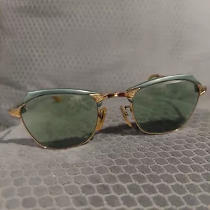 American Optical Browline 1/10 12K GF Sonnenbrille Brillenrahmen 5 1/2 Zoll Vintage - Bild 1 von 12