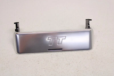 MK1 Audi TT porta de rádio de alumínio tampa estéreo acabamento original do fabricante 1999-2006 - Imagem 1 de 4
