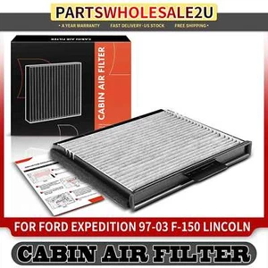 Activated Carbon Cabin Air Filter for Ford F-150 1997-2004 F-250 1997-1999 F-350 - Picture 1 of 9