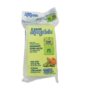 T.TAIO esponjabon Hydrating Soap Sponge CUCUMBER MELON All Skin Types - Picture 1 of 12
