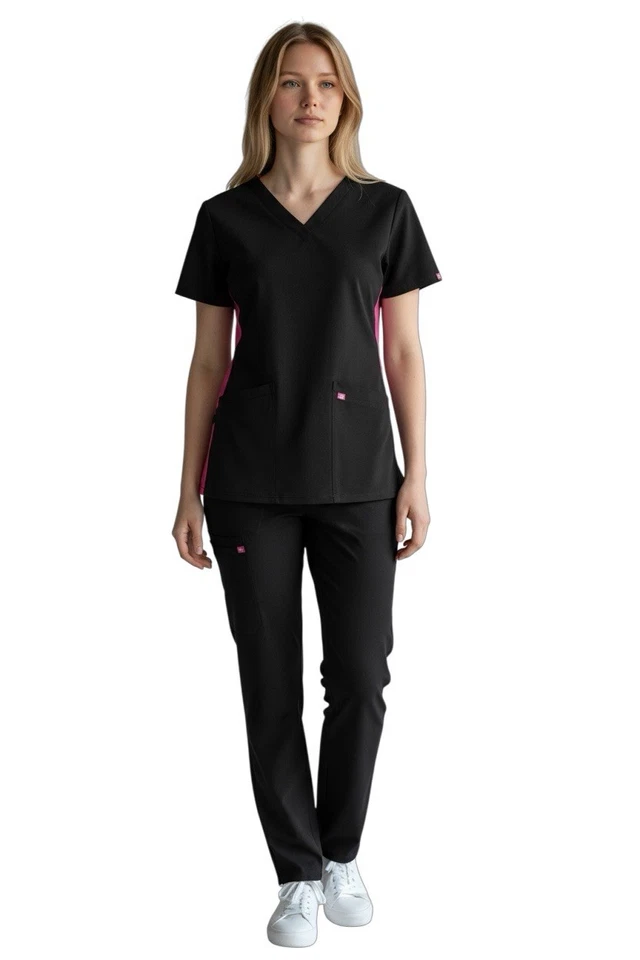 Medcouture Scrub Top Medium - Image 1 of 4