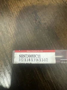 Data Flute SHST30093C11, 0.0937 Dia, Shank 0.125, Loc 0.1875, Overall Length 1.5 - Picture 1 of 2