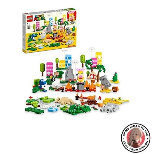 New LEGO Super Mario Creative Box 71418 Toy Blocks Gift Adventure Boys and Girls - Image 1 of 1